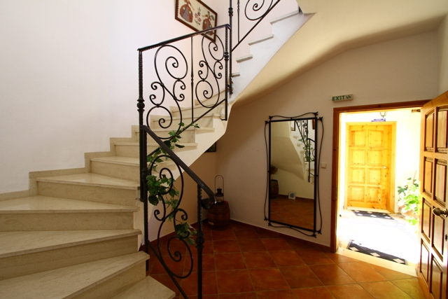 rooms Hall with the stairway to the upper rooms
